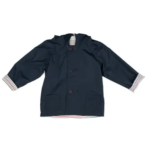 5203-Navy Baby & Toddler Raincoat Jacket