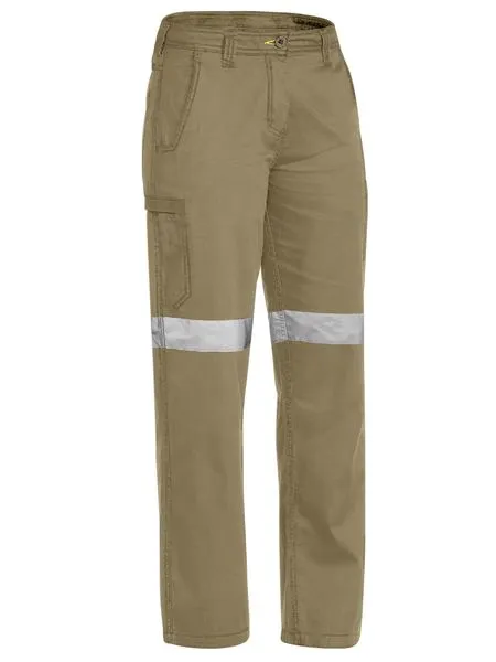 Bisley Ladies Taped Cool Lightweight Vented Pants (Addional Colours) (BISBPL6431T)