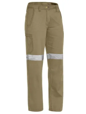 Bisley Ladies Taped Cool Lightweight Vented Pants (Addional Colours) (BISBPL6431T)