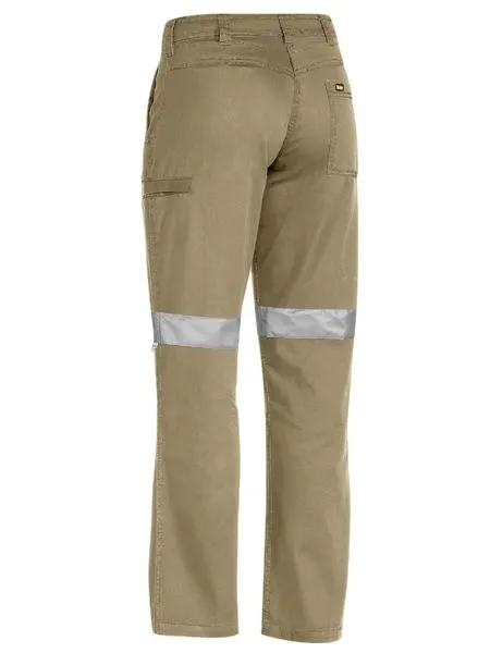 Bisley Ladies Taped Cool Lightweight Vented Pants (Addional Colours) (BISBPL6431T)