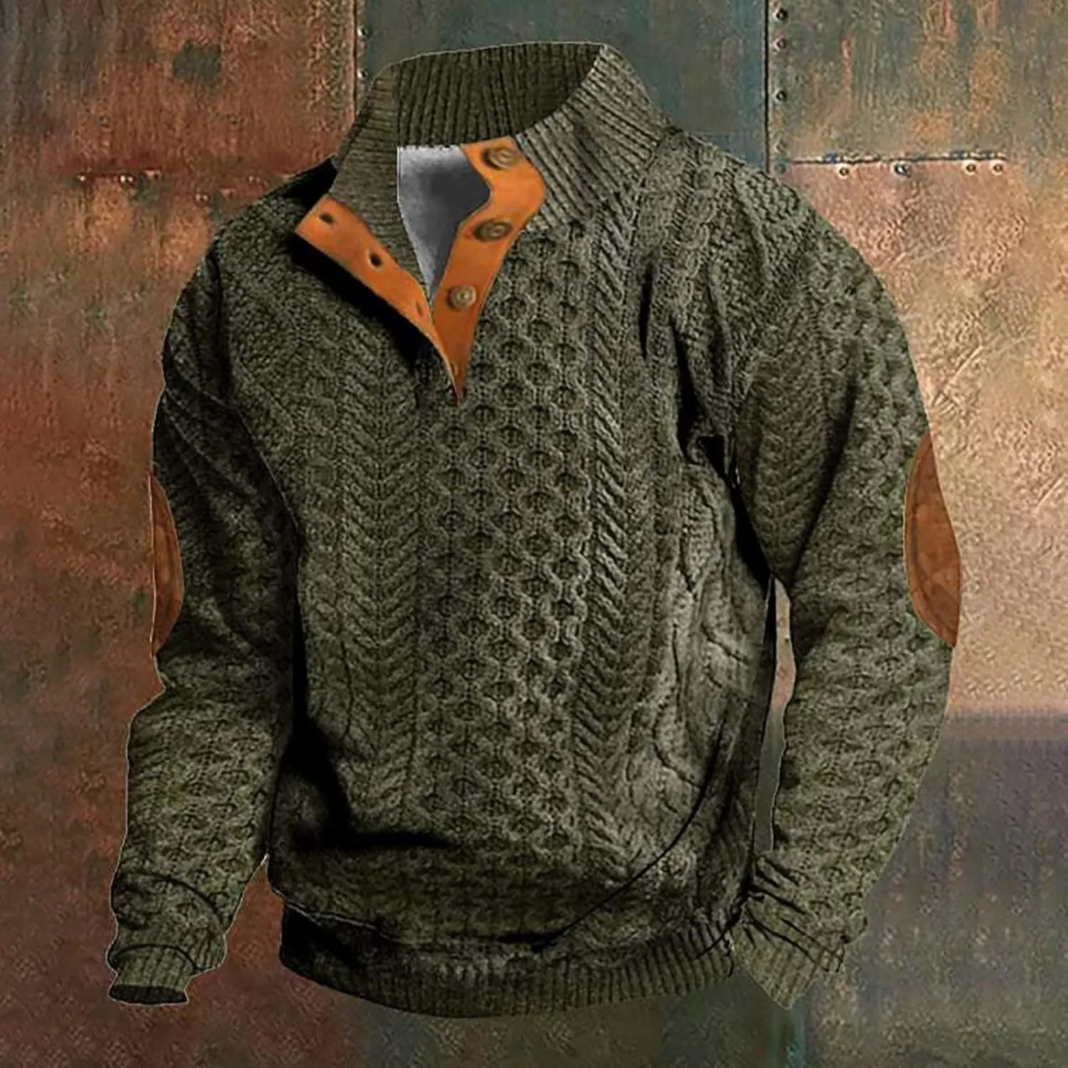 Casual Pullover Hoodie Men'S Fall Long Sleeved Hoodie Hooded Sweatshirt Tops Outdoor Sweatshirt Shirt Long Sleeve