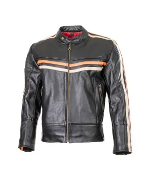 CRUISER SPORTS MOTOTER CYCLE LEATHER JACKET - TT 171
