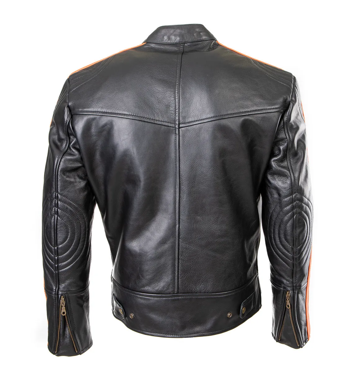 CRUISER SPORTS MOTOTER CYCLE LEATHER JACKET - TT 171