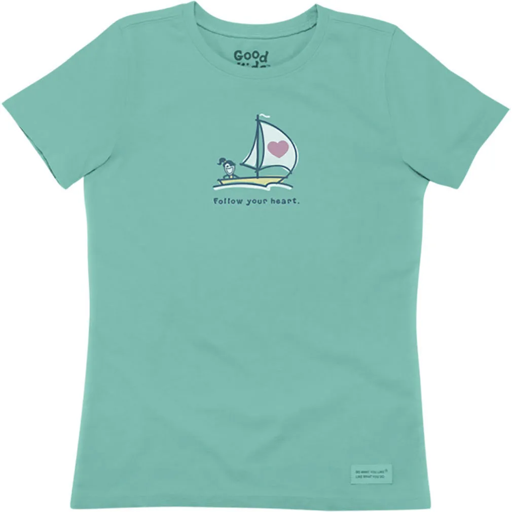 Crusher Follow Your Heart T-Shirt by Life is good