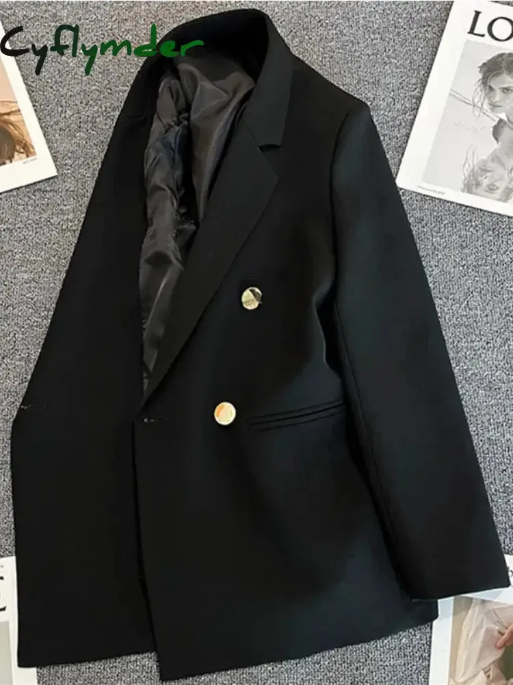 Cyflymder Women's Jacket Chic Elegant Casual Sports Women's Suit  Korean Fashion Luxury Jacket for Women Blazers Autumn Winter