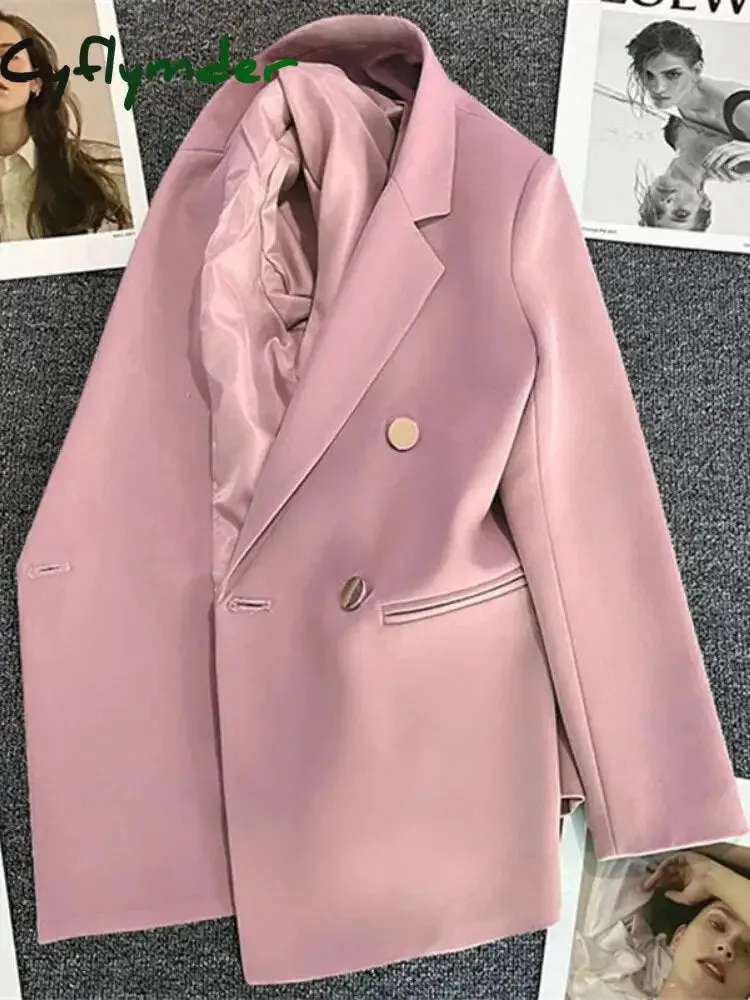 Cyflymder Women's Jacket Chic Elegant Casual Sports Women's Suit  Korean Fashion Luxury Jacket for Women Blazers Autumn Winter