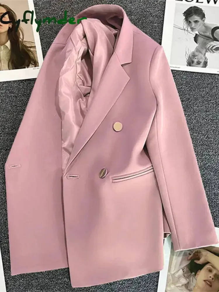Cyflymder Women's Jacket Chic Elegant Casual Sports Women's Suit  Korean Fashion Luxury Jacket for Women Blazers Autumn Winter