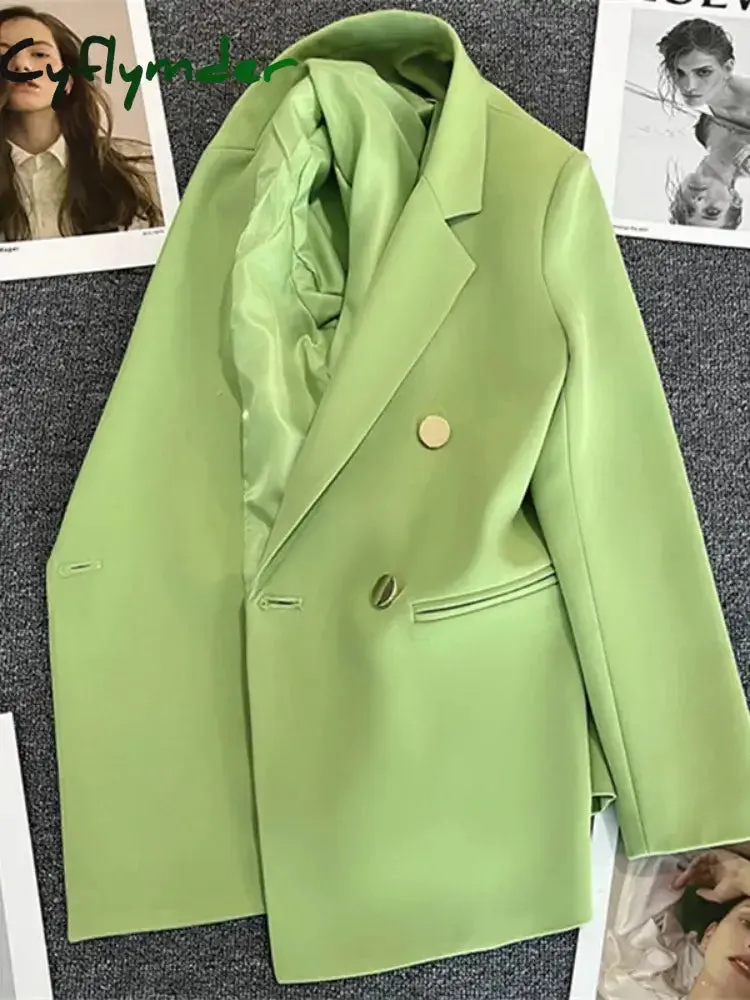 Cyflymder Women's Jacket Chic Elegant Casual Sports Women's Suit  Korean Fashion Luxury Jacket for Women Blazers Autumn Winter