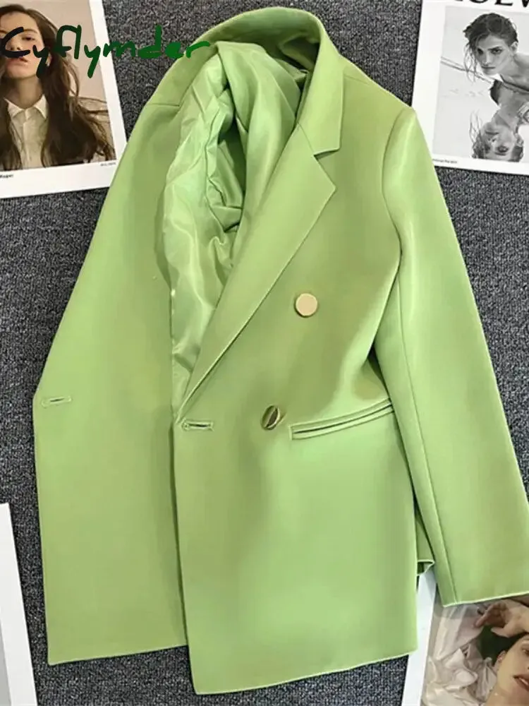 Cyflymder Women's Jacket Chic Elegant Casual Sports Women's Suit  Korean Fashion Luxury Jacket for Women Blazers Autumn Winter