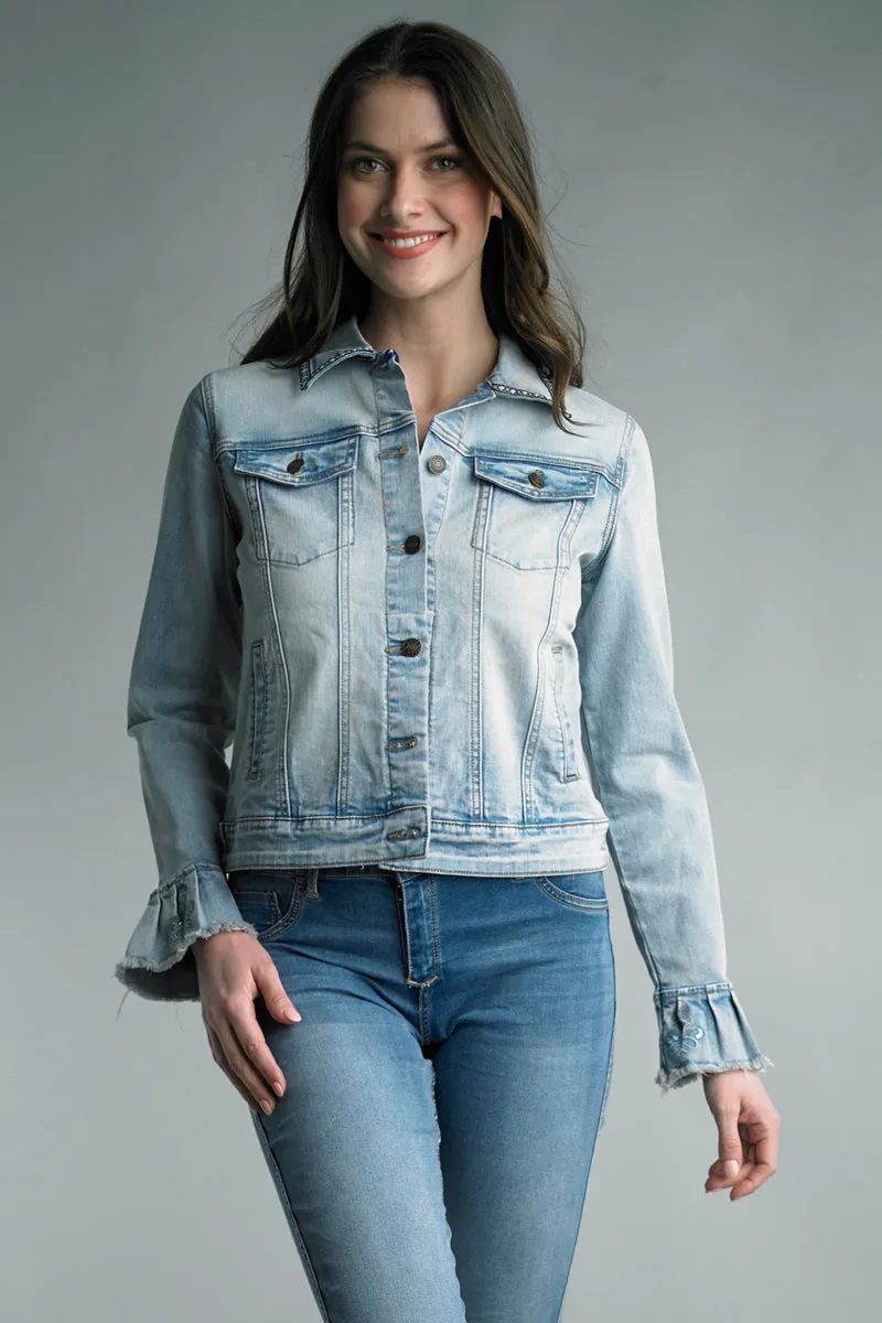 Embroidered Applique Jacket(PRE-ORDER)