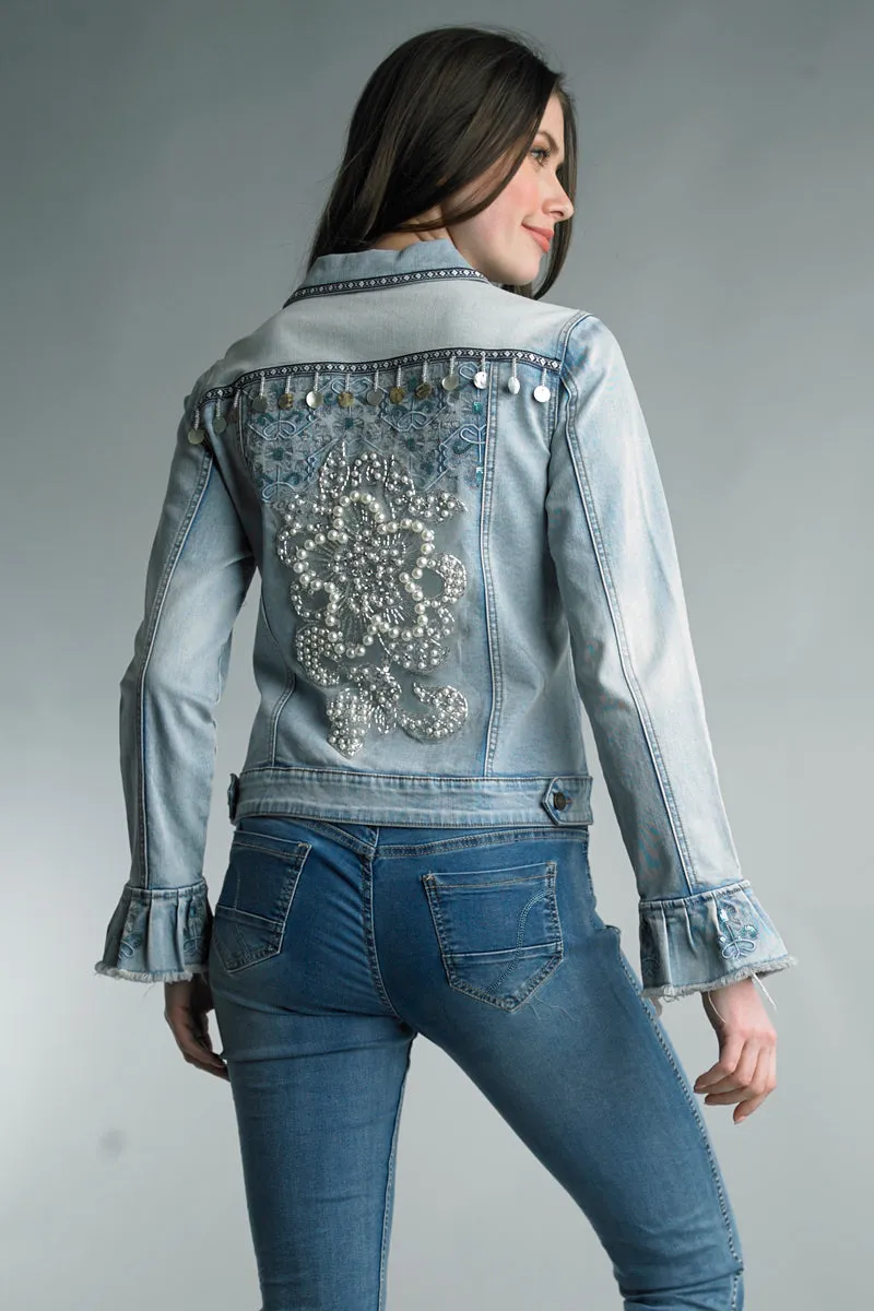 Embroidered Applique Jacket(PRE-ORDER)