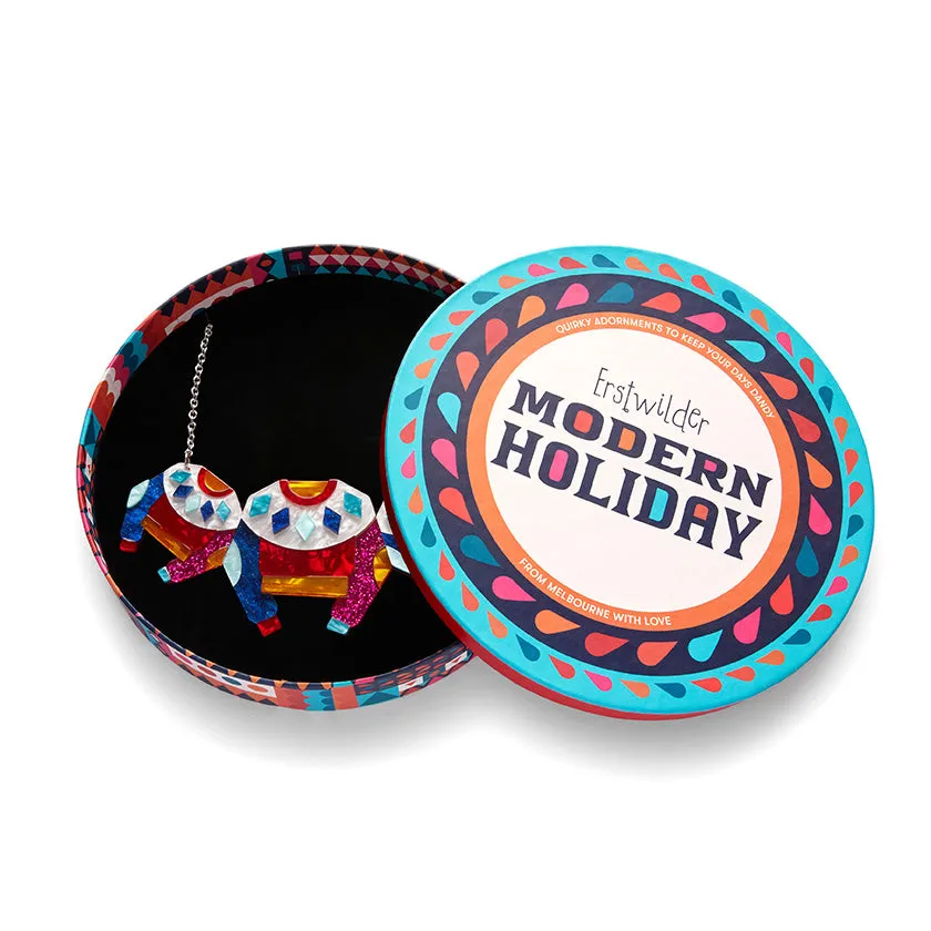 Erstwilder : Modern Holiday : Seasonal Sweater Necklace