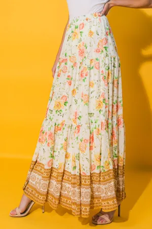 FRIENDSHIP BRIGHT MAXI SKIRT