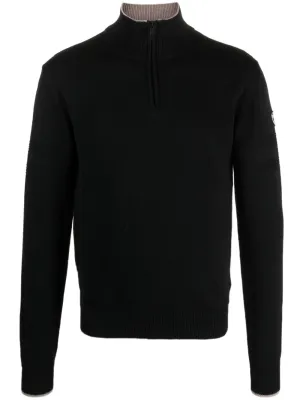 half-zip sweater