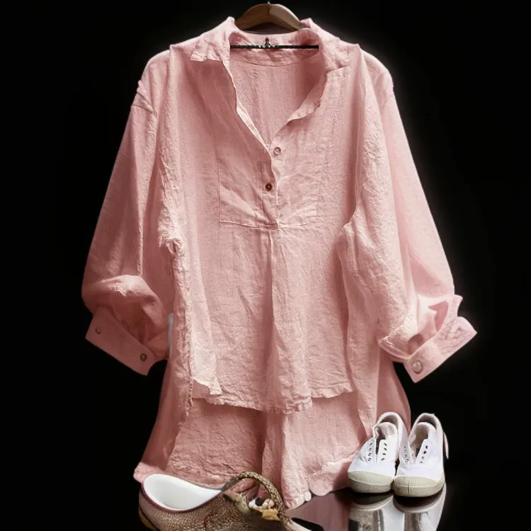 Jaila | Vintage V-neck blouse