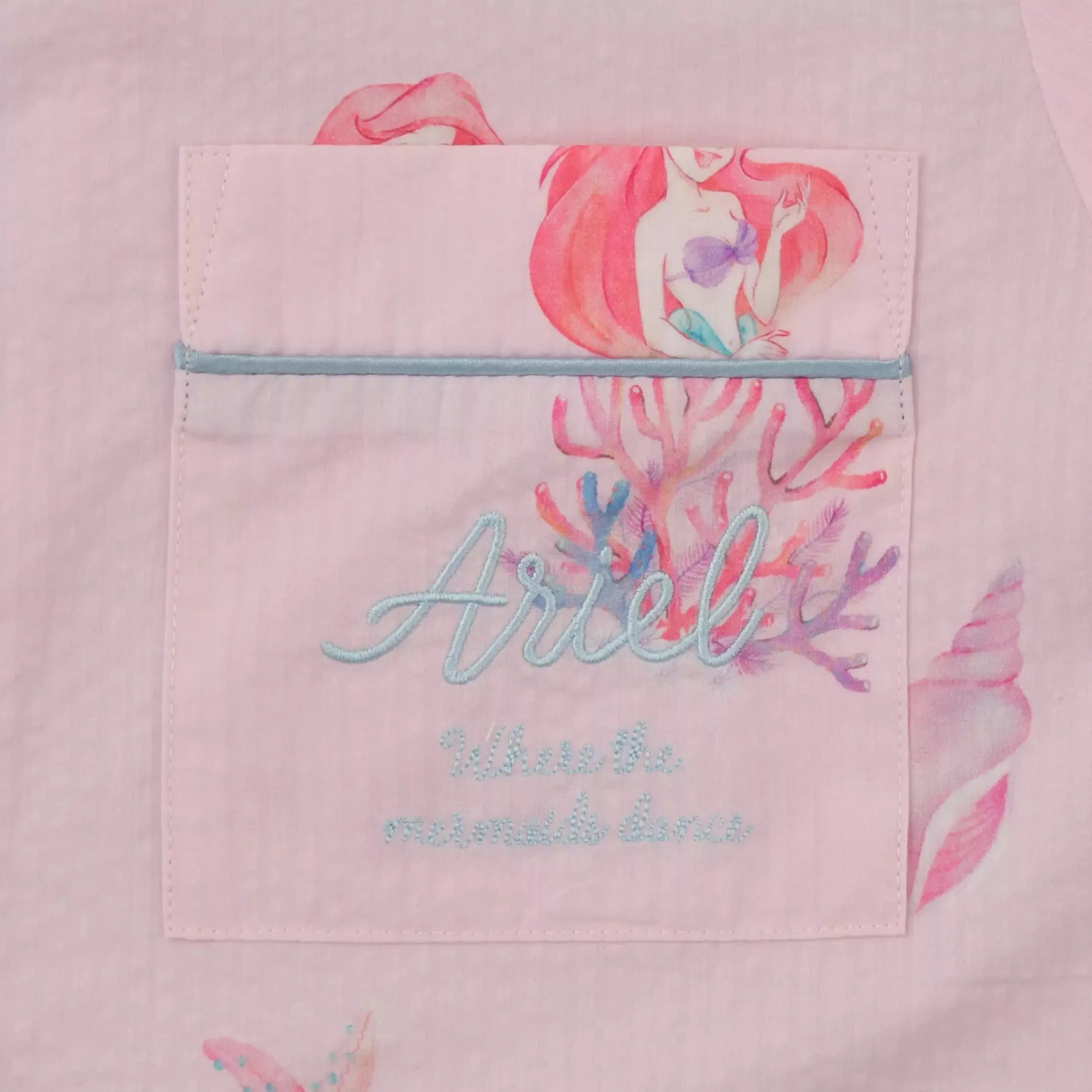 JDS - Summer Room Wear x Ariel Short Sleeve Pajama for Adults