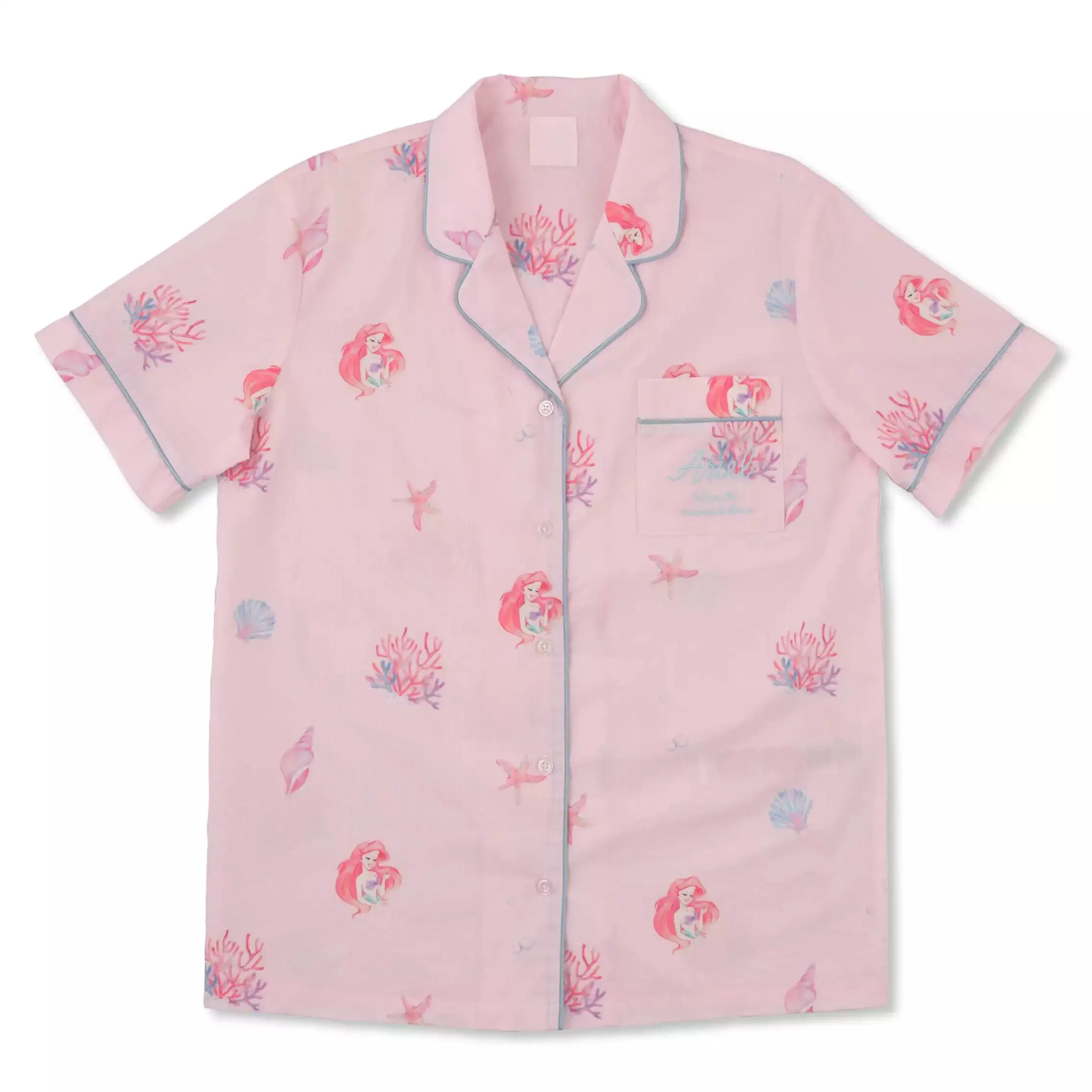 JDS - Summer Room Wear x Ariel Short Sleeve Pajama for Adults