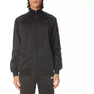 Kappa Black/Black 222 Banda Anniston Track Jacket (3502050-A2G)