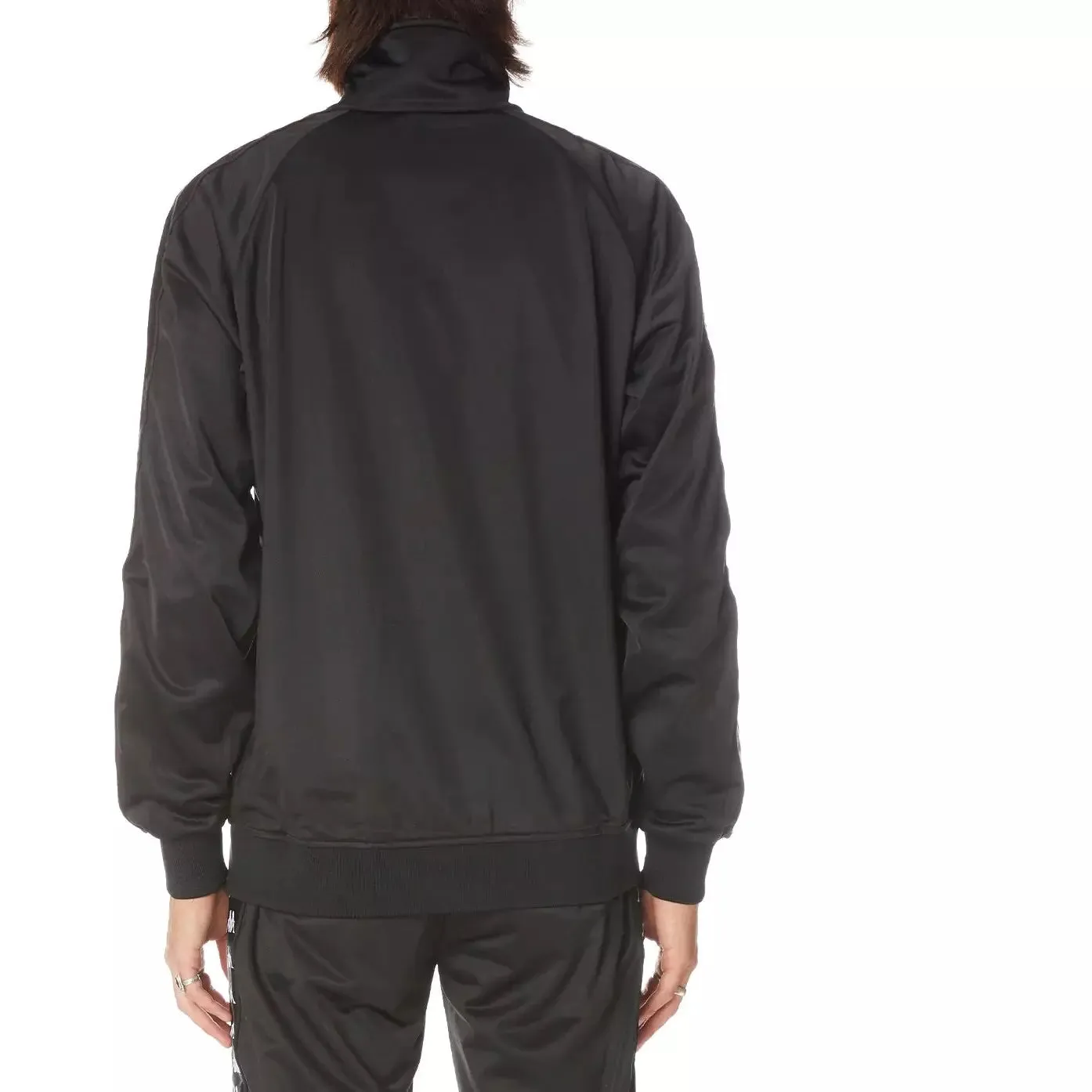 Kappa Black/Black 222 Banda Anniston Track Jacket (3502050-A2G)