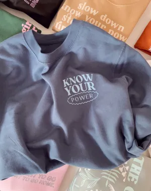 Know Your Power - Unisex Fit Sweater