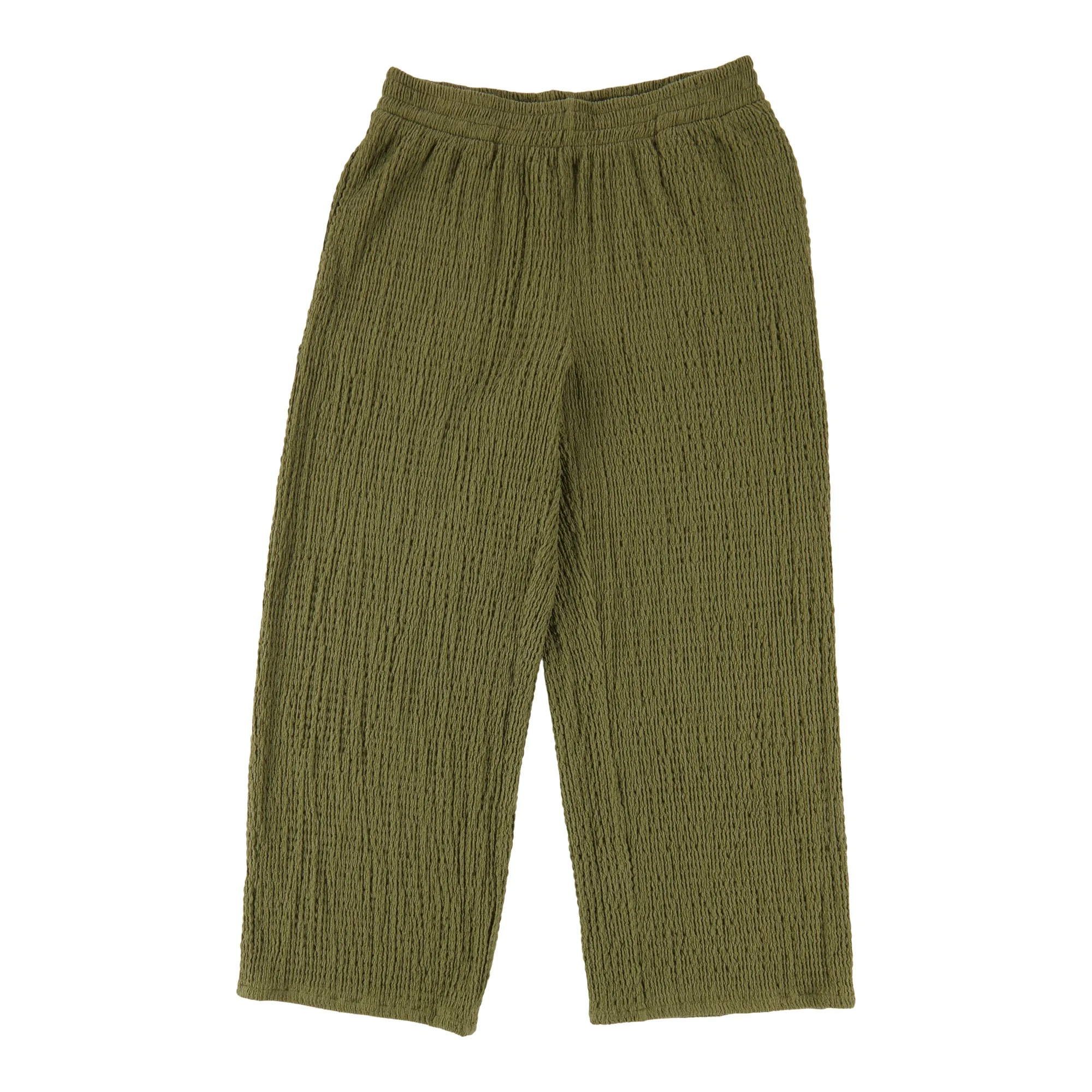 lily morgan Women's Crinkle Cropped Pants