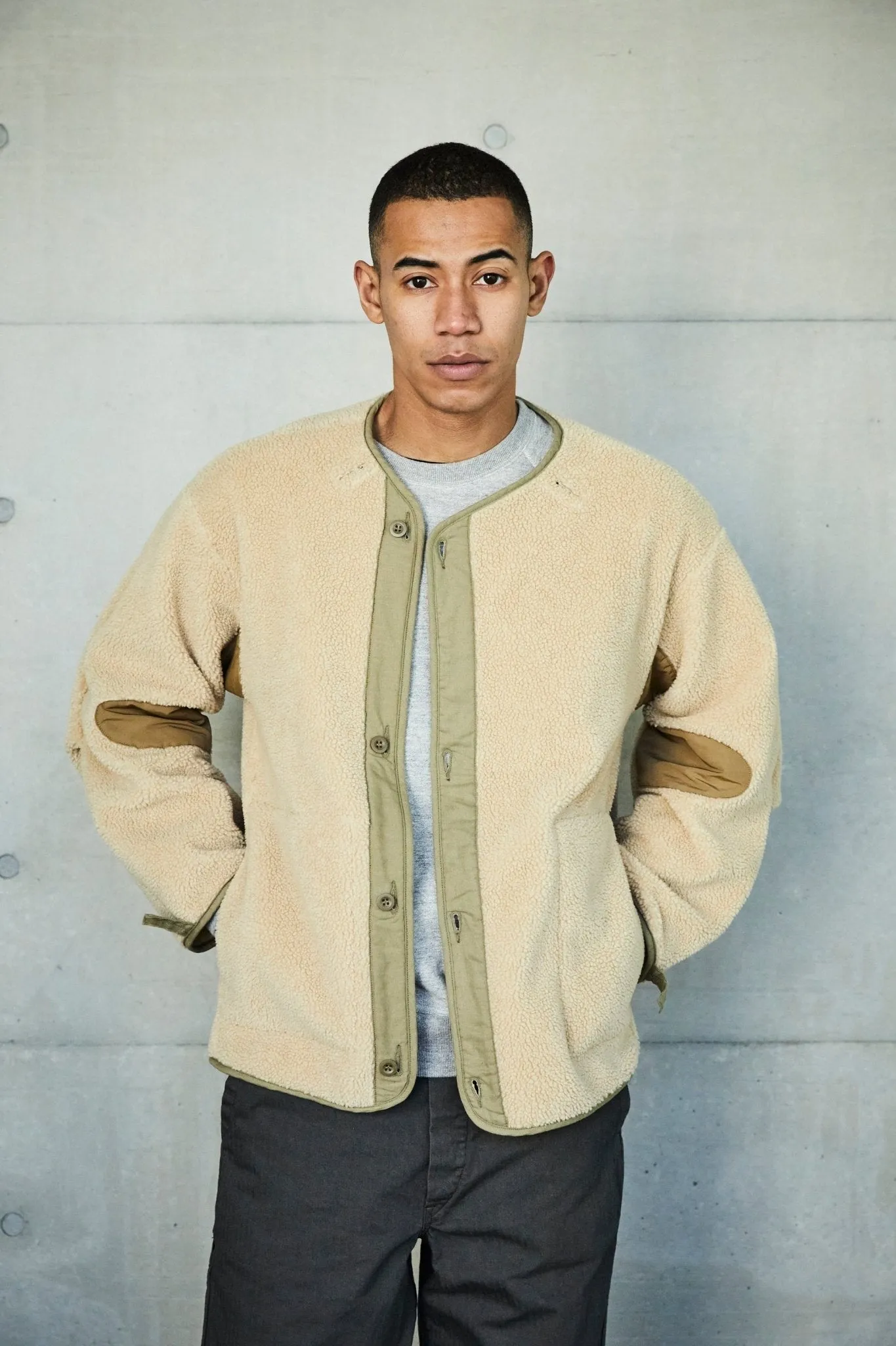 M-65 Fish Tail Coat Liner Camel
