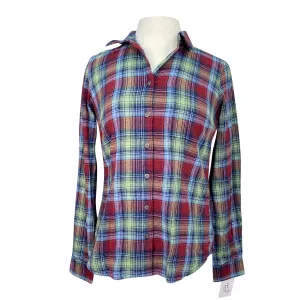 Noble Outfitters Flannel Shirt in Multi Plaid - Women's Small
