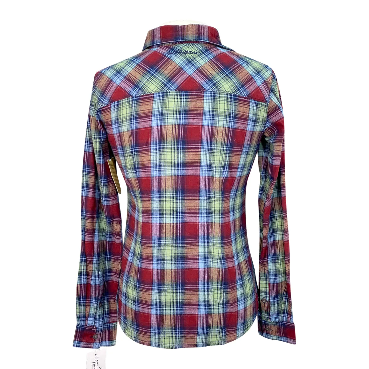 Noble Outfitters Flannel Shirt in Multi Plaid - Women's Small