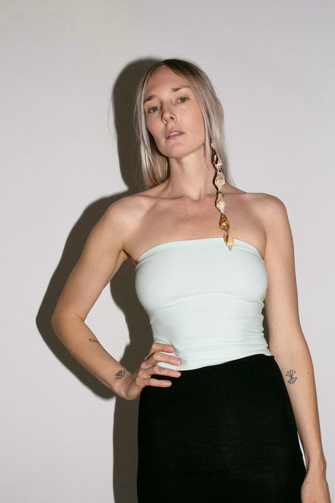 Palest Mint Tube Top