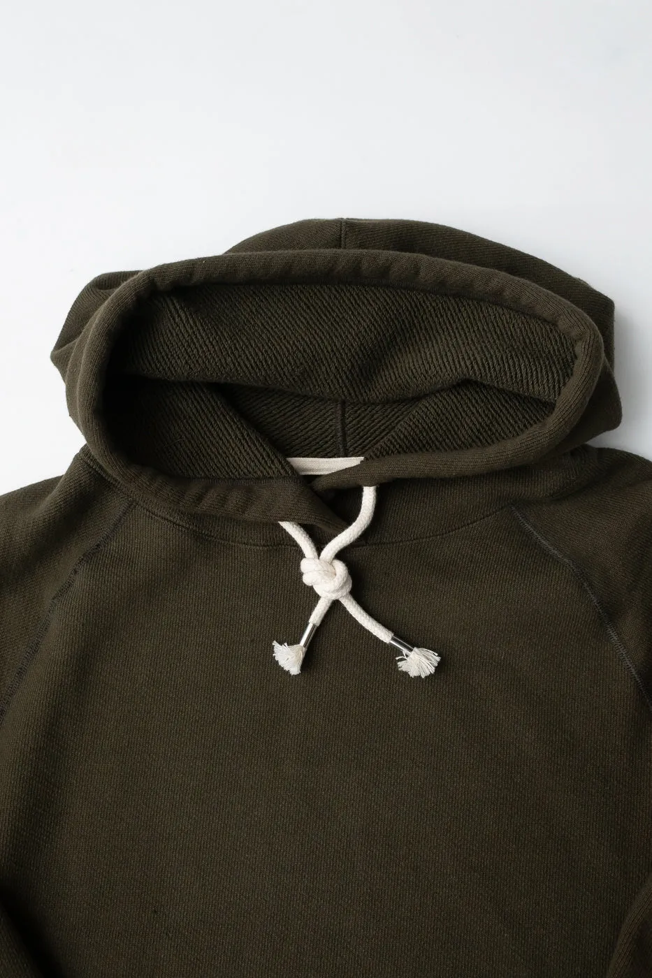Pullover Hoodie 876gsm Double Heavyweight French Terry - Khaki