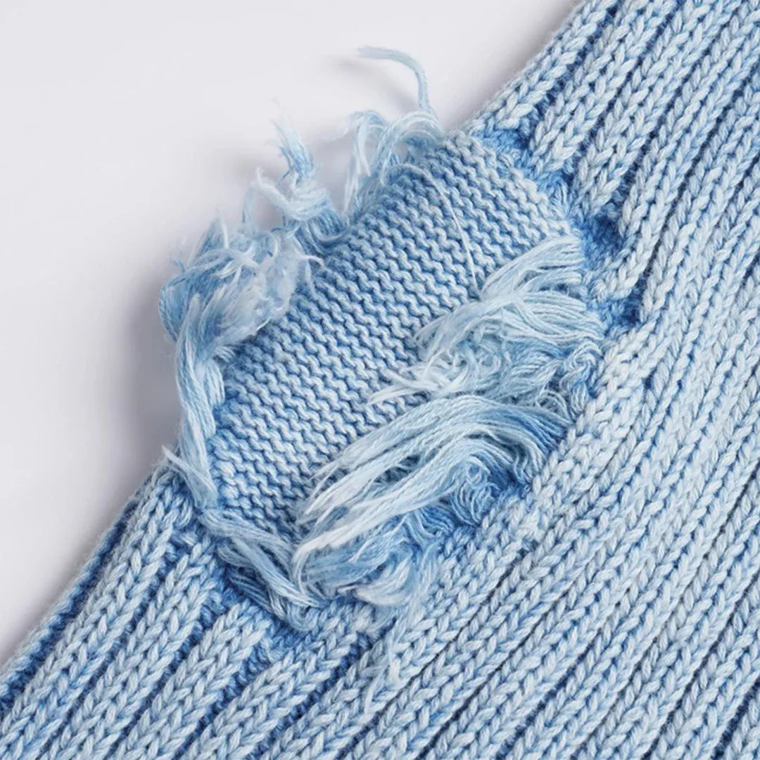 Ribbed Punk Sweater