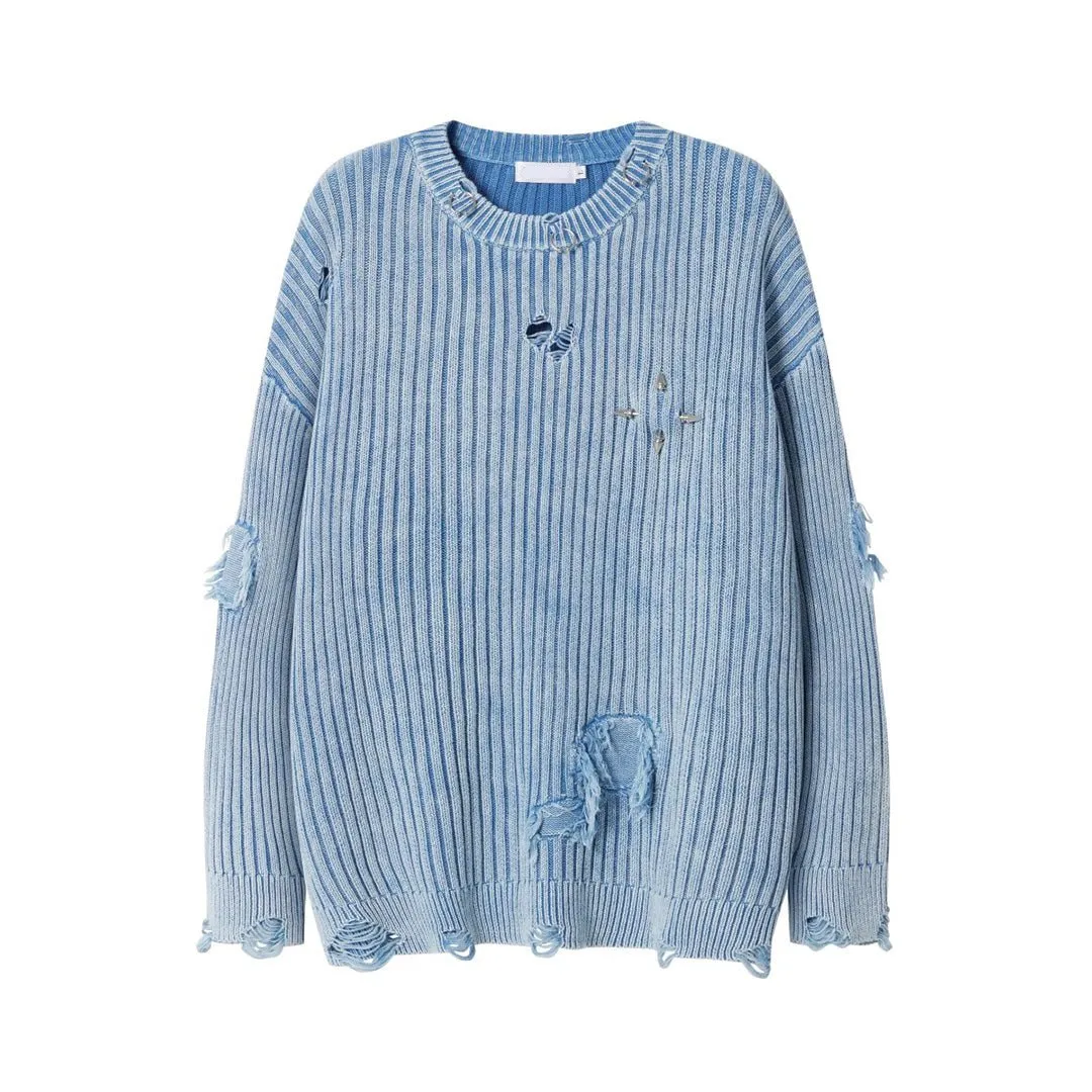 Ribbed Punk Sweater
