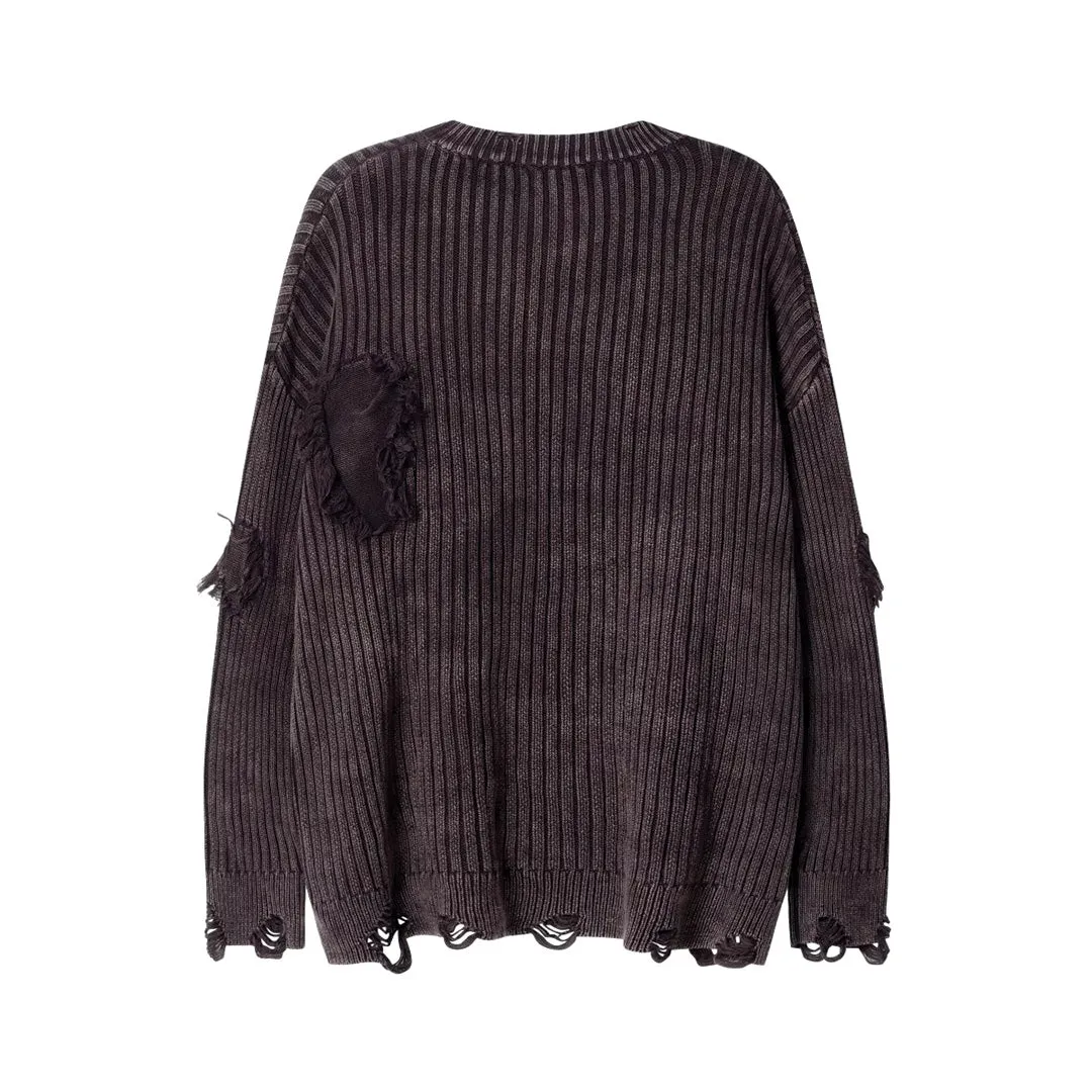 Ribbed Punk Sweater