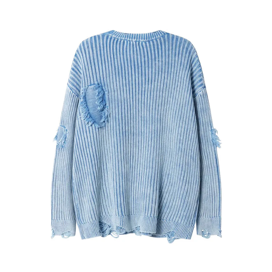 Ribbed Punk Sweater