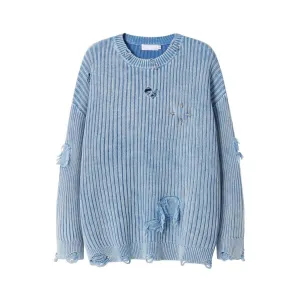 Ribbed Punk Sweater