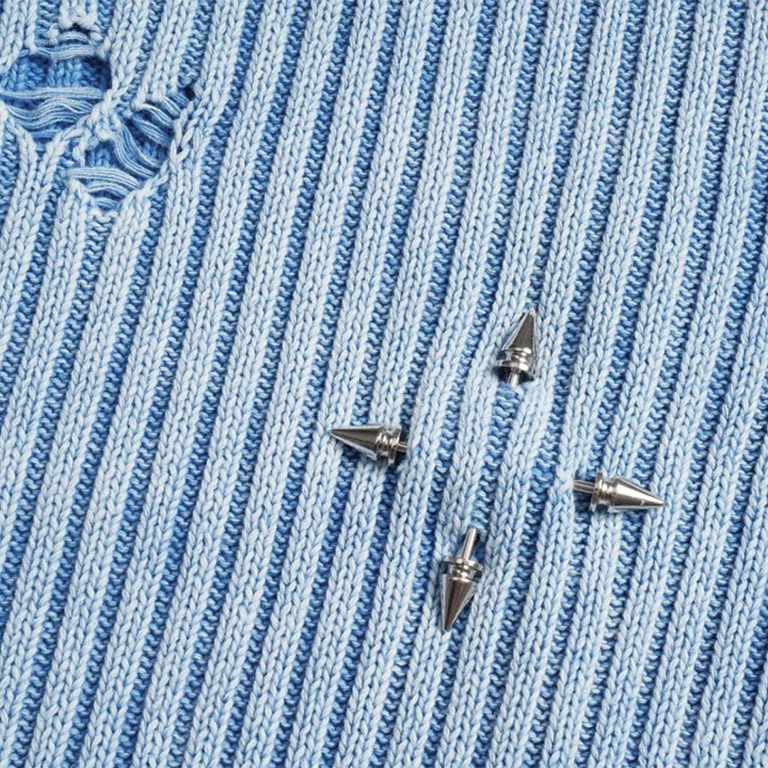 Ribbed Punk Sweater