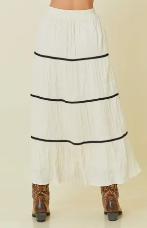 Ribbonaire Midi Skirt