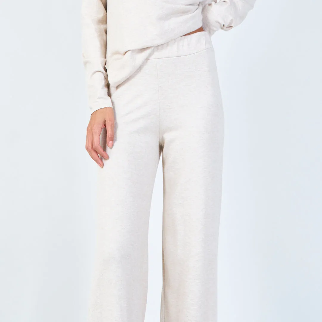 Soft wide-leg lounge pants wholesale