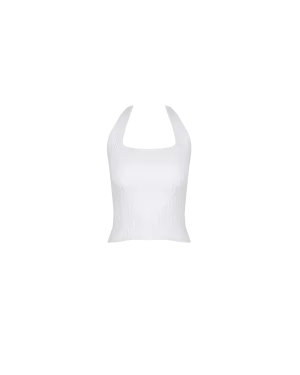 SOL HALTER TANK WHITE