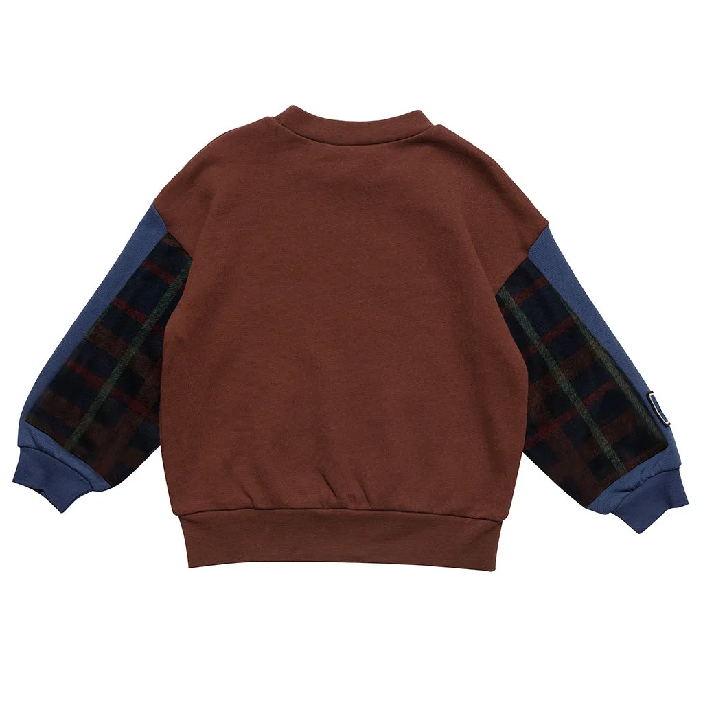 Sweater Band Marron Night Blue