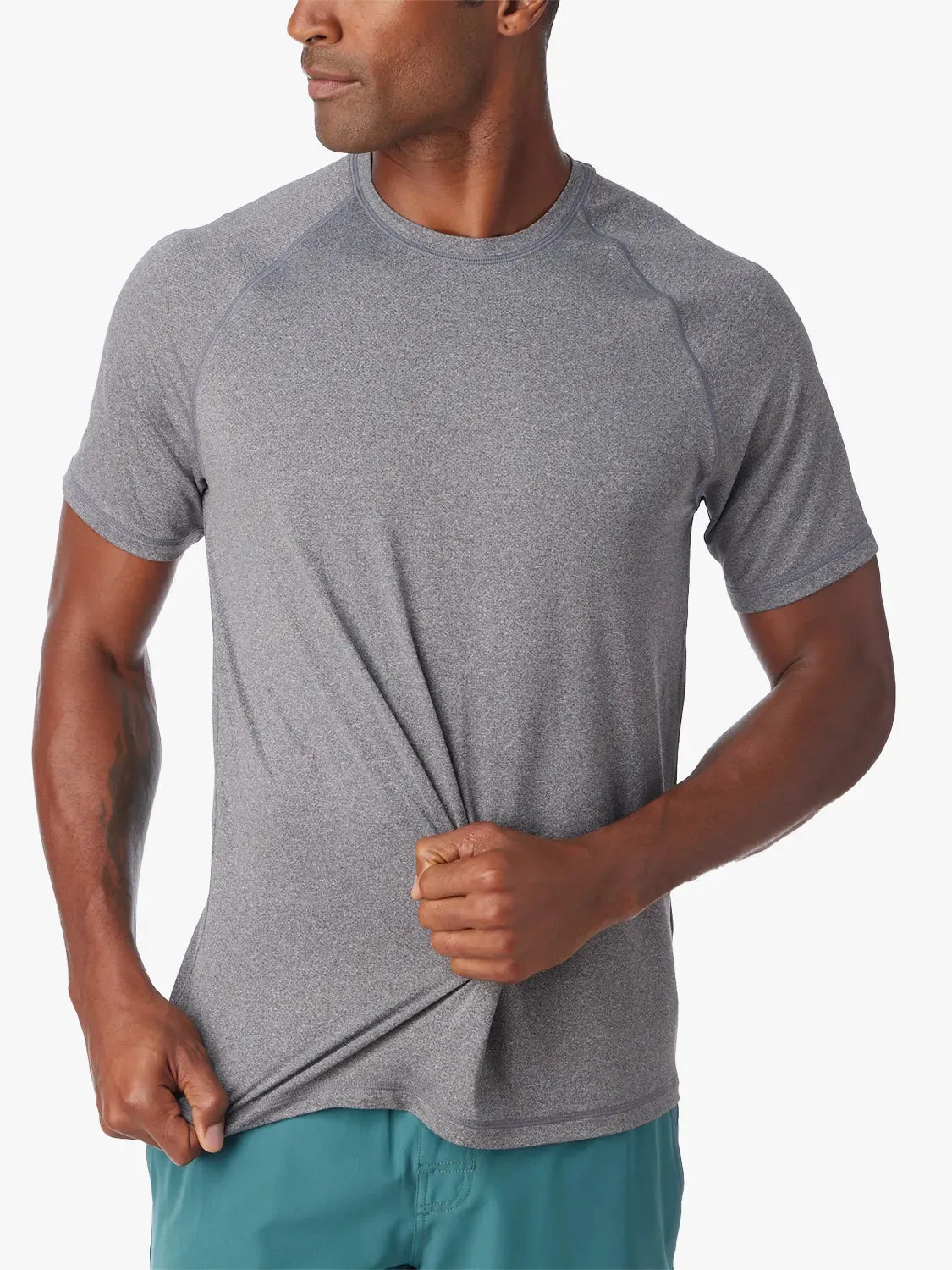 The BreezeKnit™ Tee | Charcoal