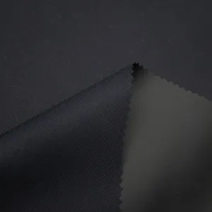 Vondela Dark Blue Cotton and Latex Twill
